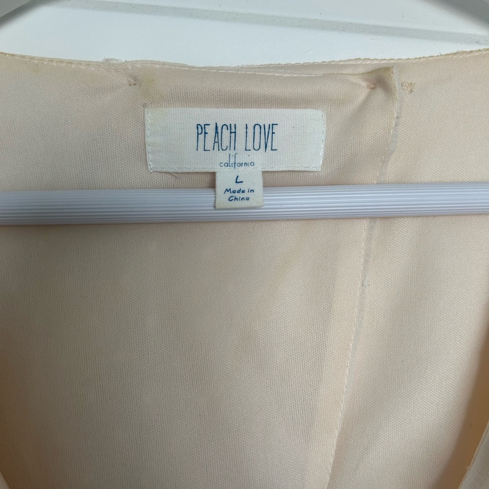 Cream Backless Dress - Picture 3 of 3